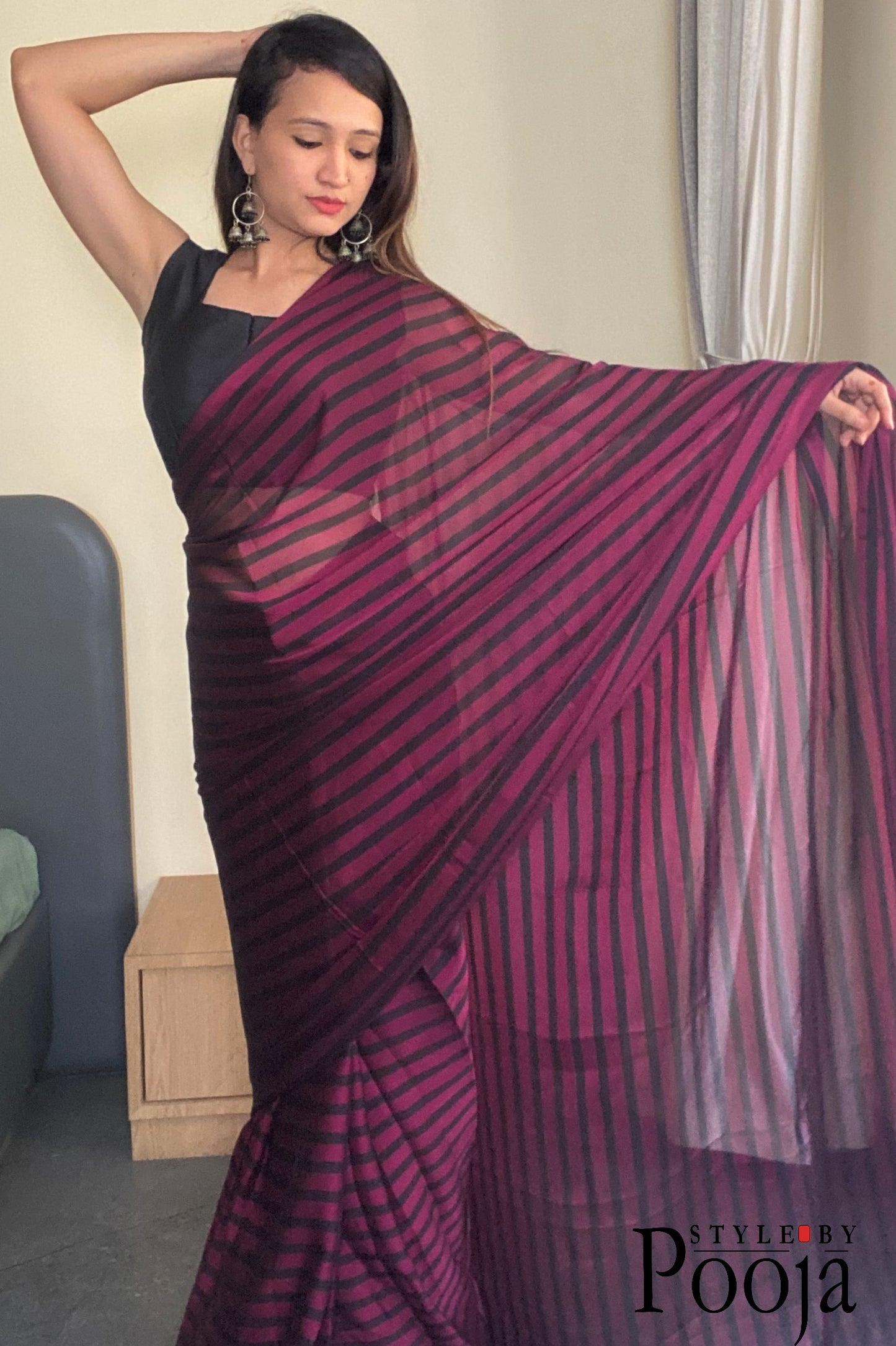 One Minute Ready to Wear Important Saree