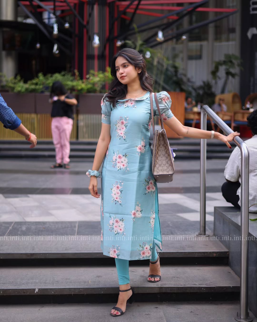 Blue Aqua Kurti