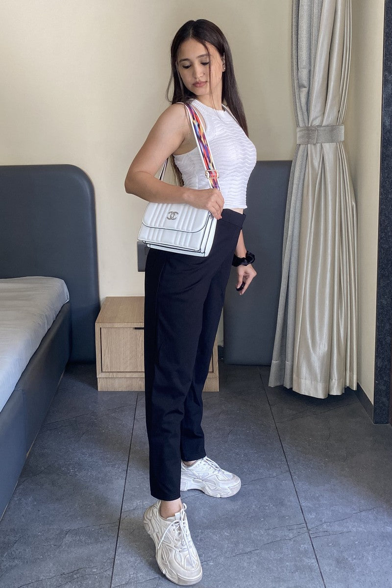Black Ponte Pant
