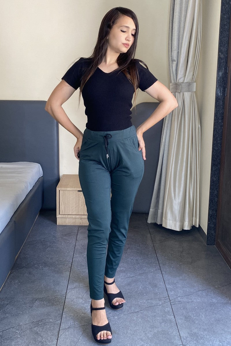 Regular Fit Tensil Track Pant