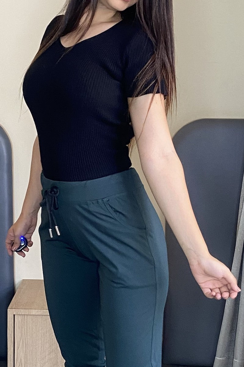 Regular Fit Tensil Track Pant