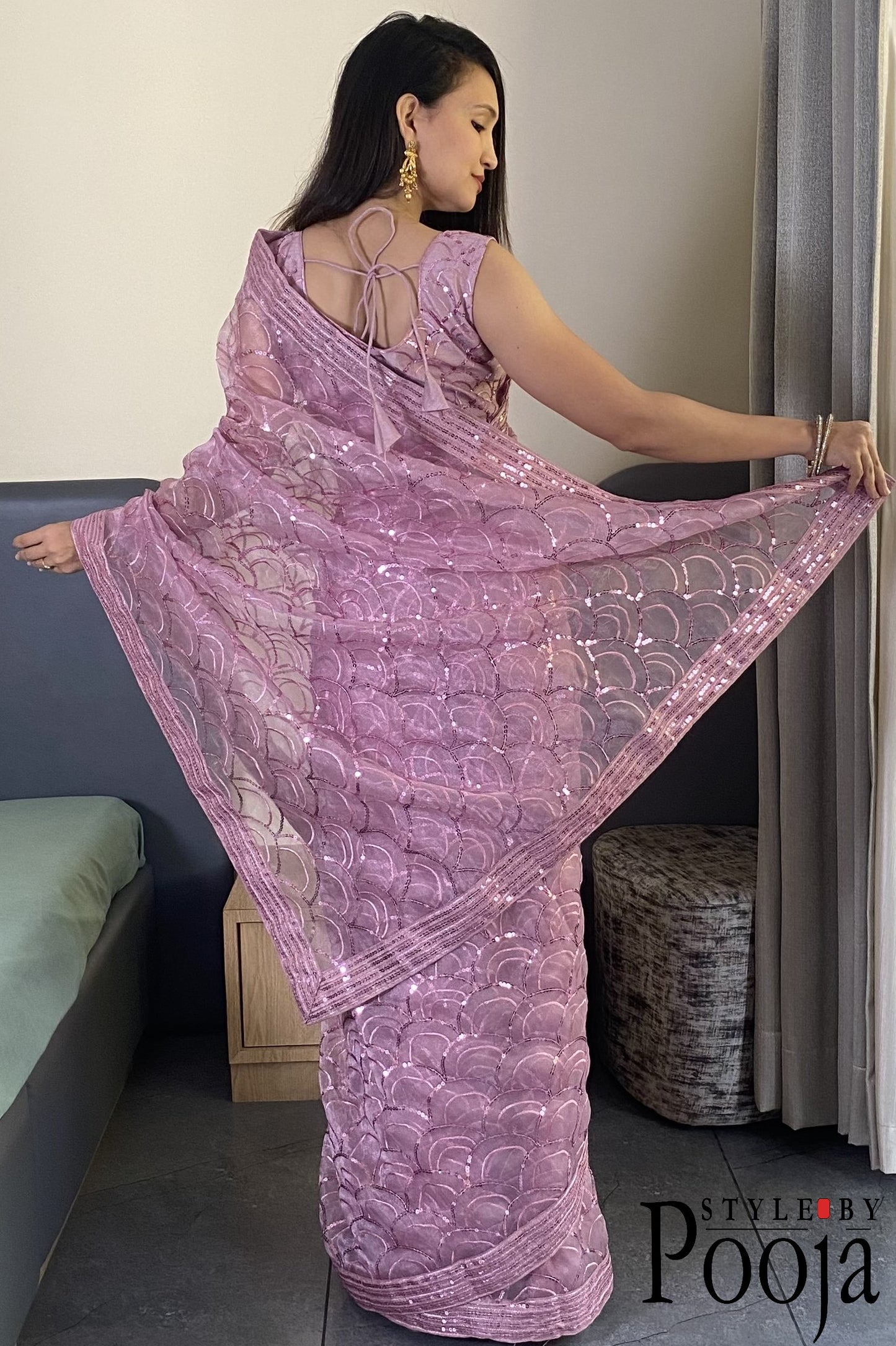 Latest Heavy Designer Net Party Wear Saree