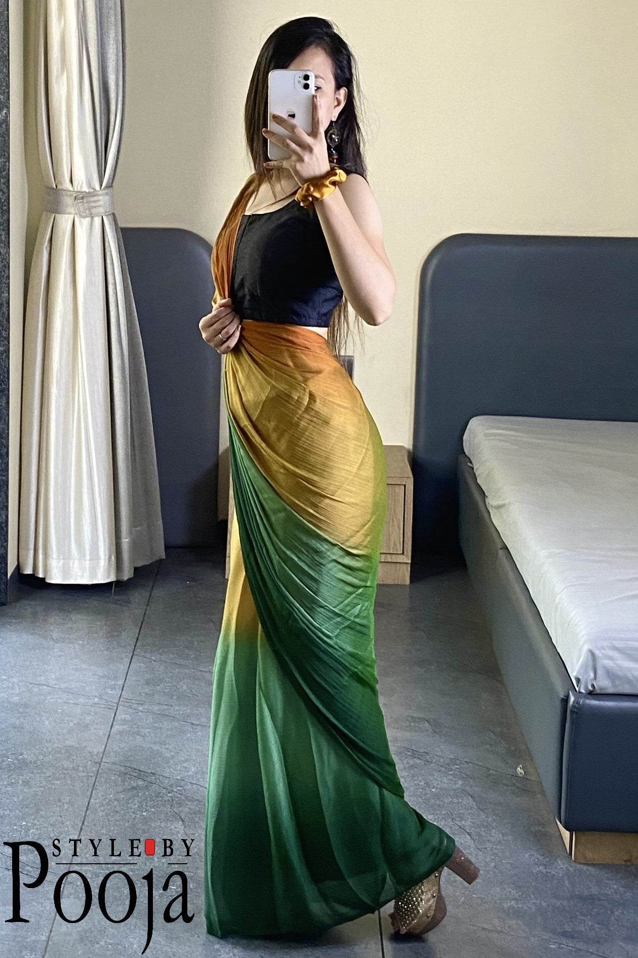 One Minute Ready to Wear Important Saree