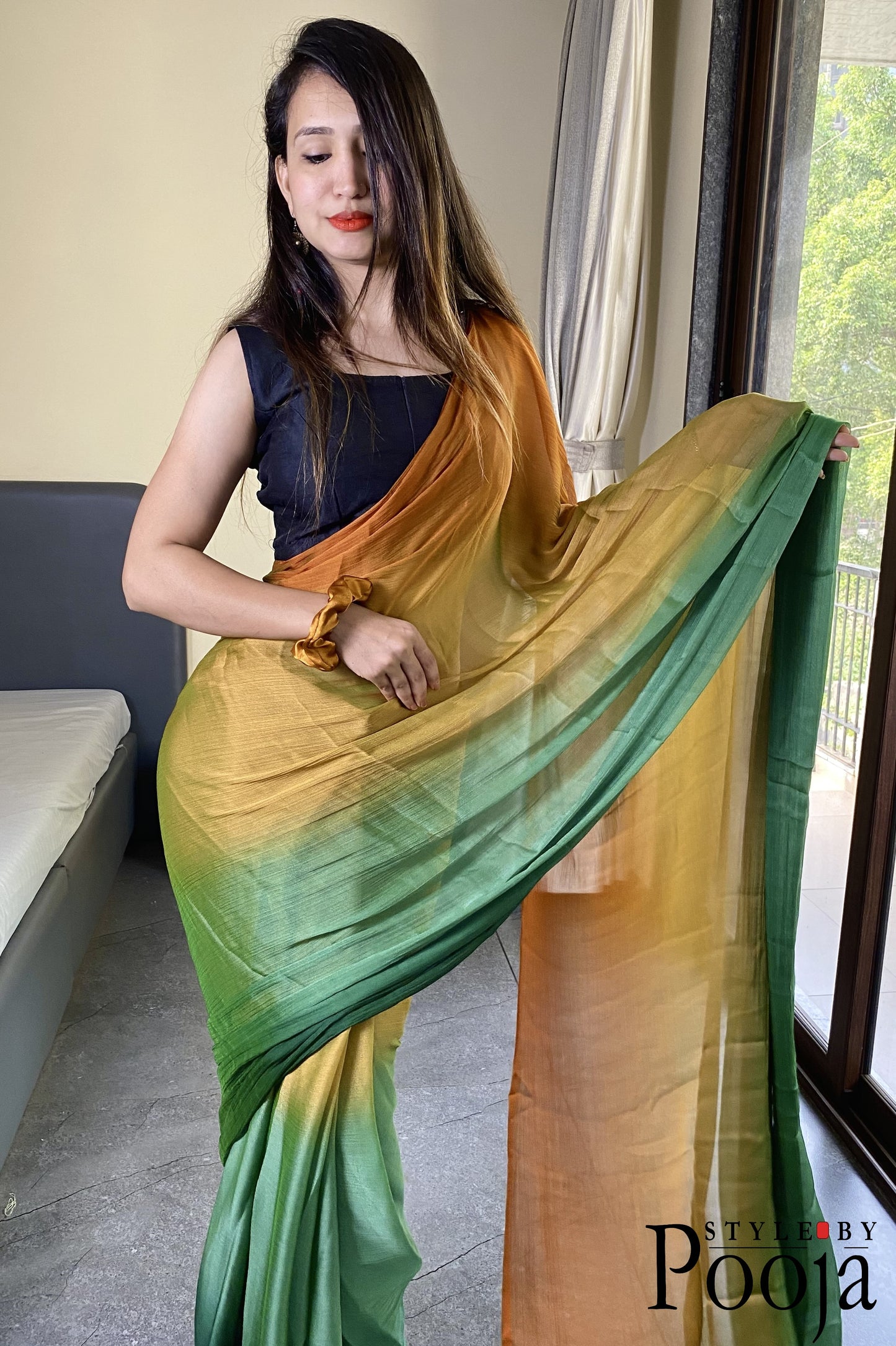 One Minute Ready to Wear Important Saree