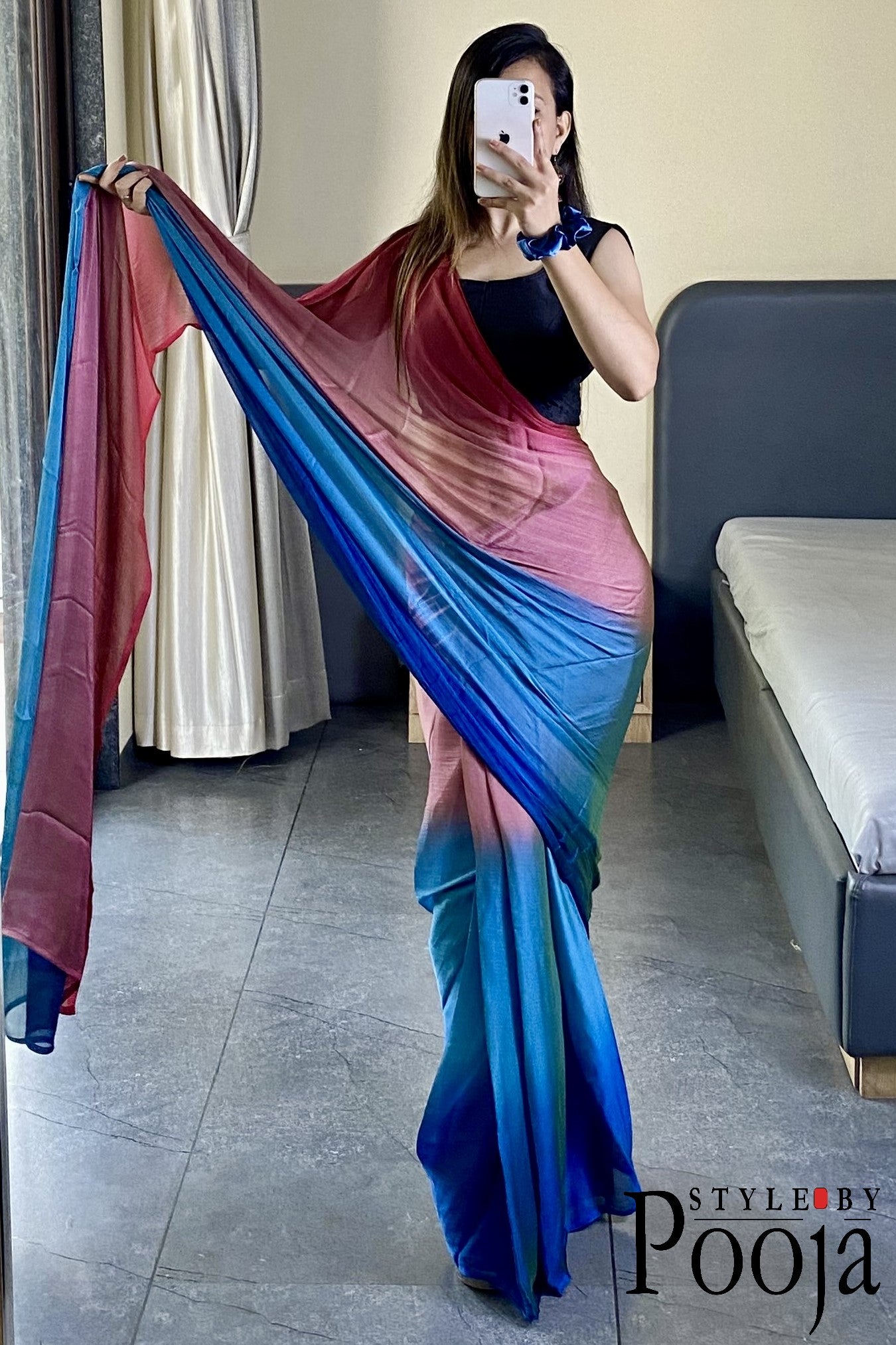 One Minute Ready to Wear Important Saree