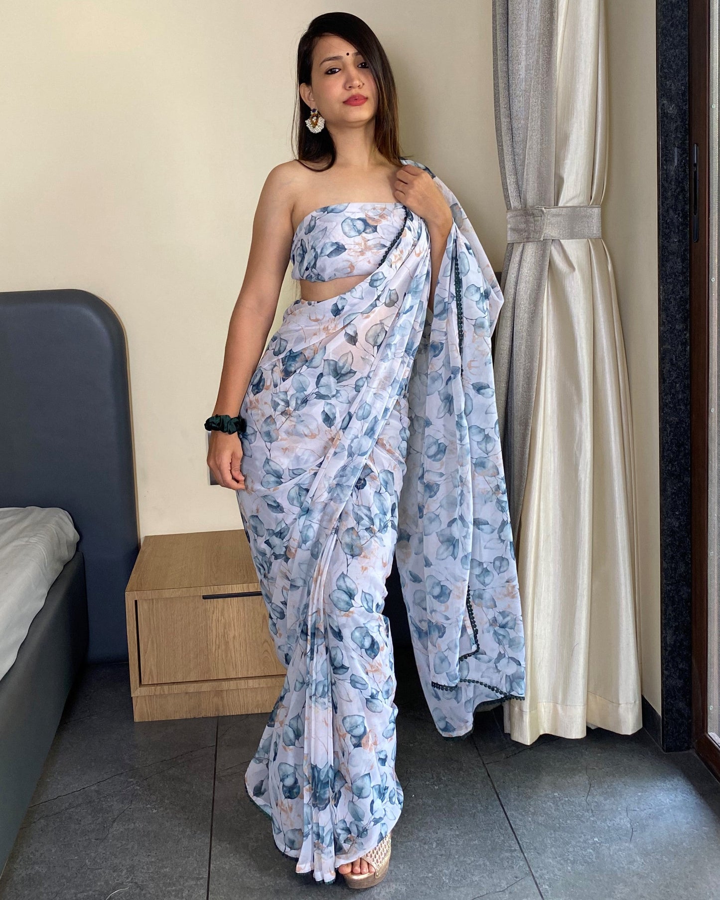 1-Min Ready to Wear Trending Saree