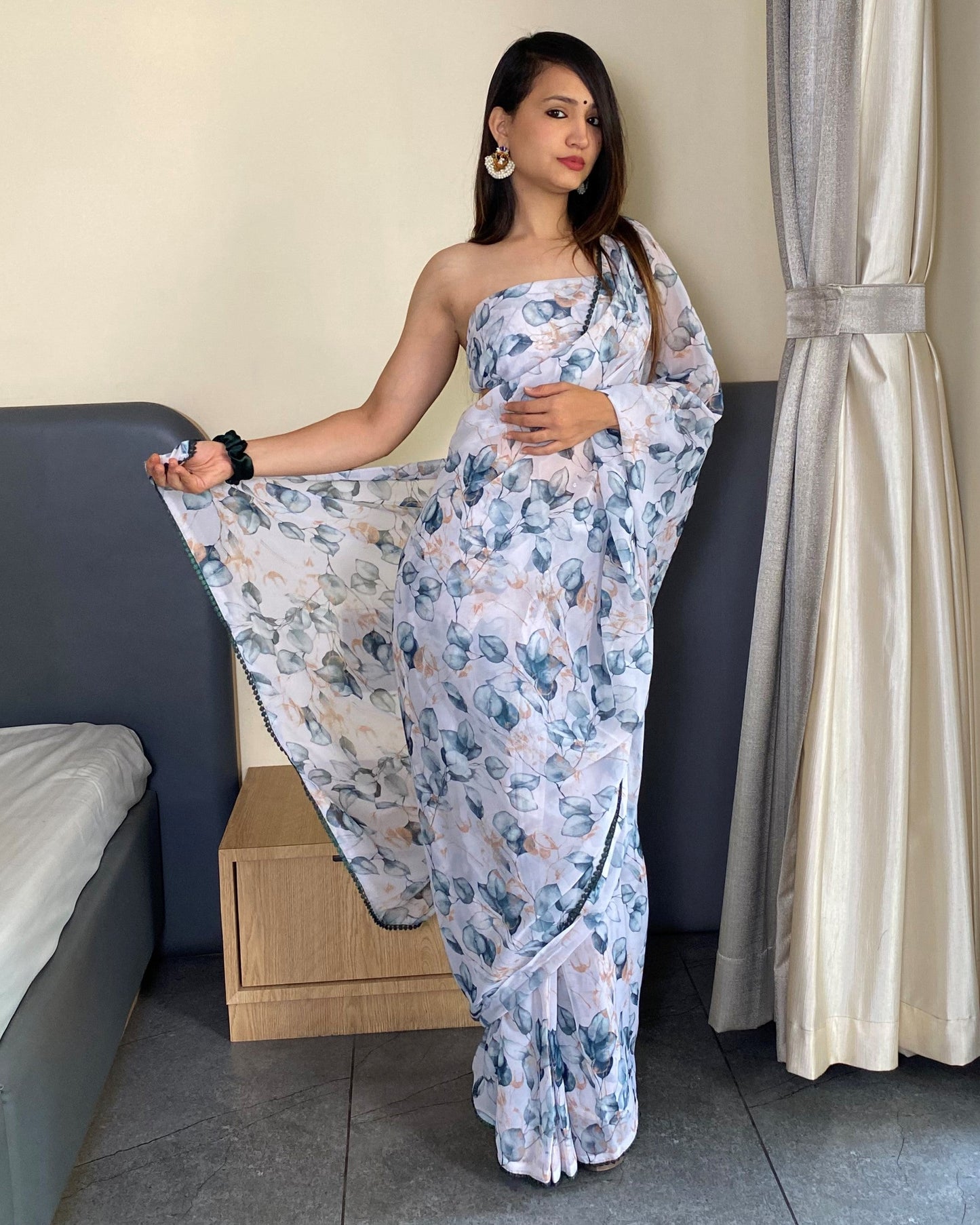 1-Min Ready to Wear Trending Saree