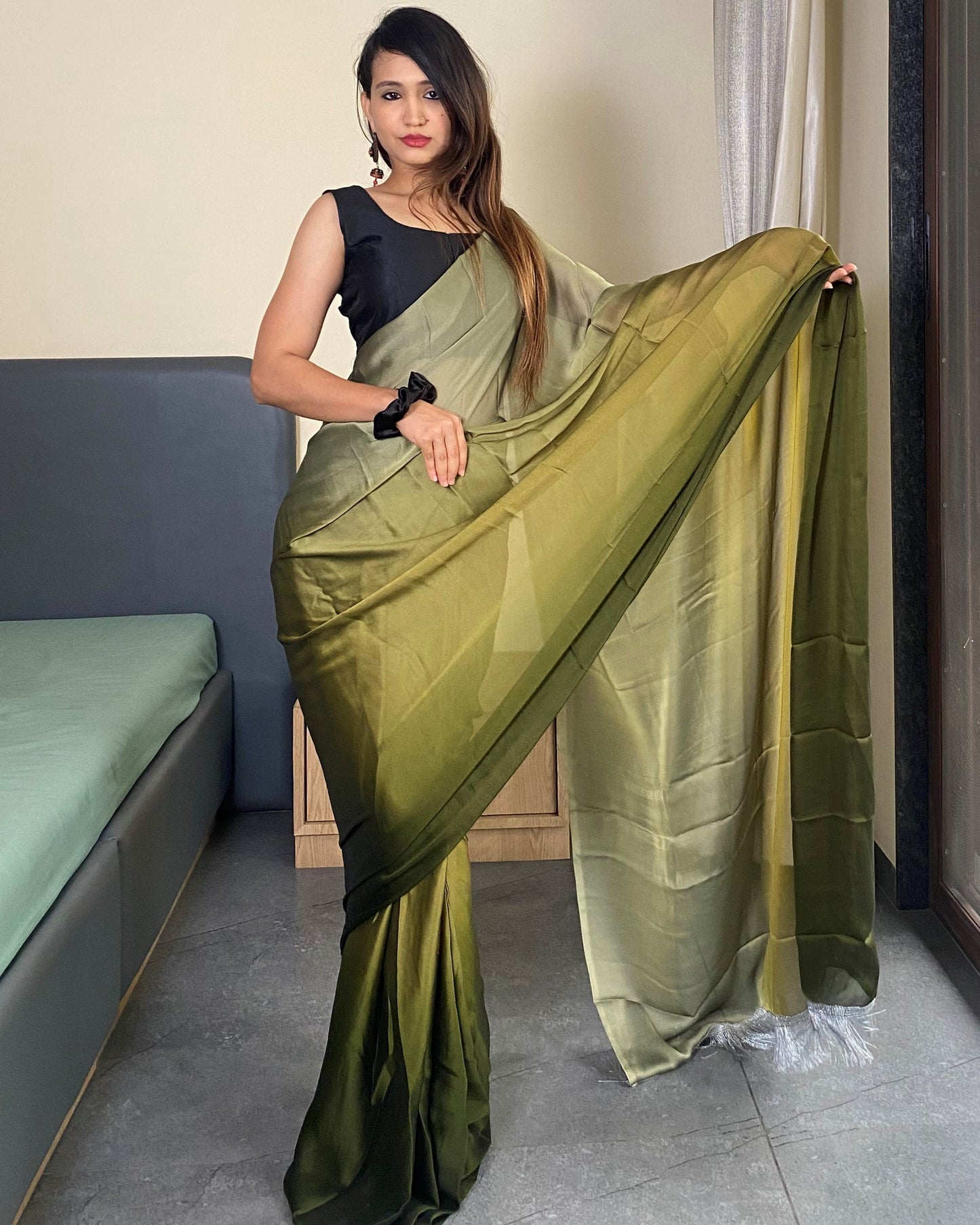 One Minute Ready to Wear Important Saree