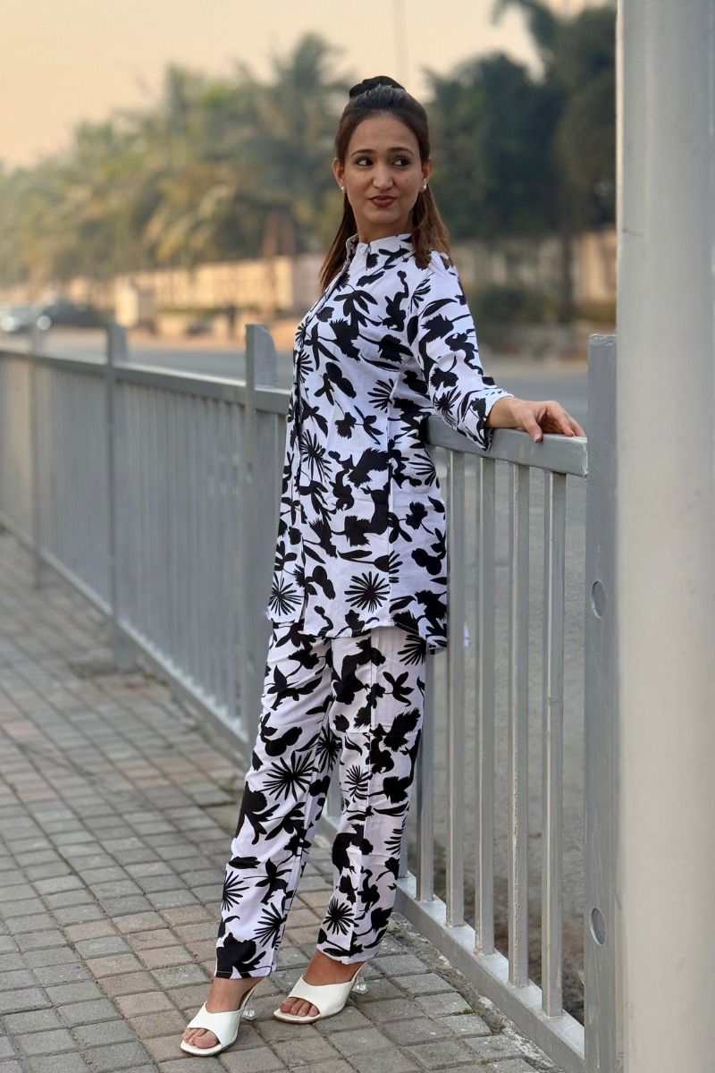 Beautiful Designer Summer Special Floral Printed Co-ords Set