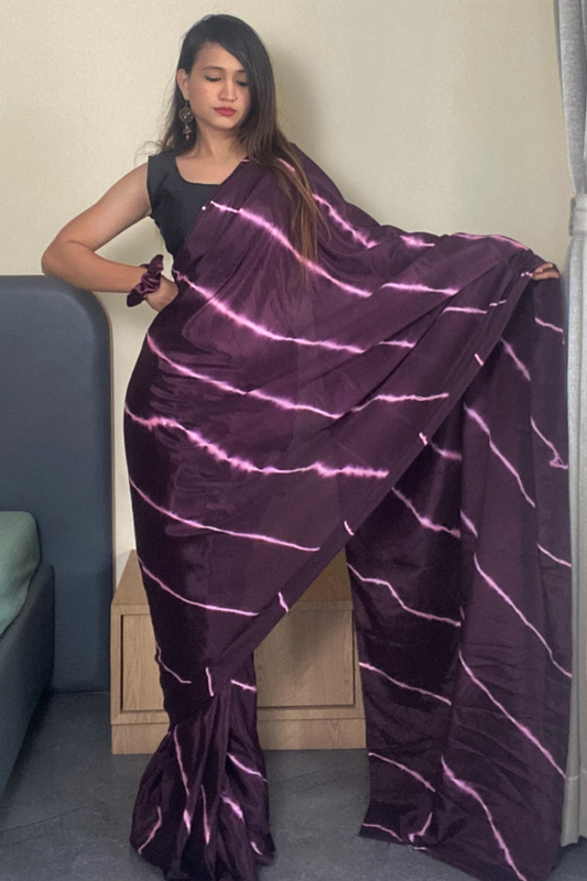 1-Min Ready to Wear Leriya Print Saree