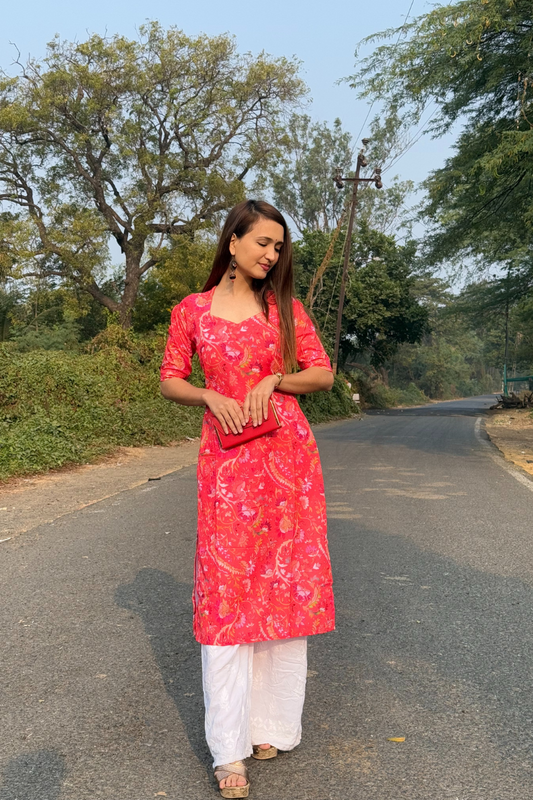 Roseberry Charm Kurti