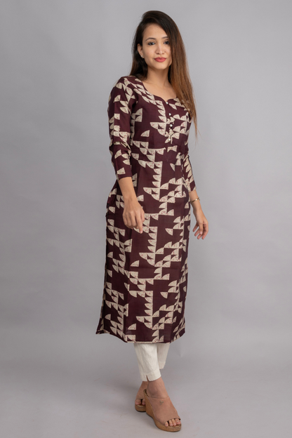 VERTICAN WINE & CREAM PRINT WITH FOIL