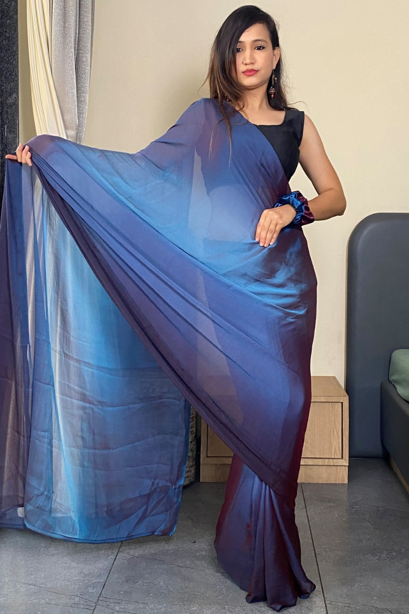 One Minute Ready to Wear Important Saree