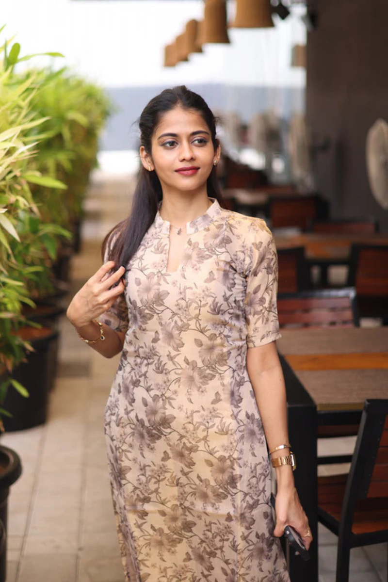 Golden Sway Kurti