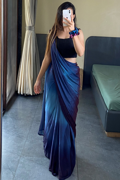 One Minute Ready to Wear Important Saree