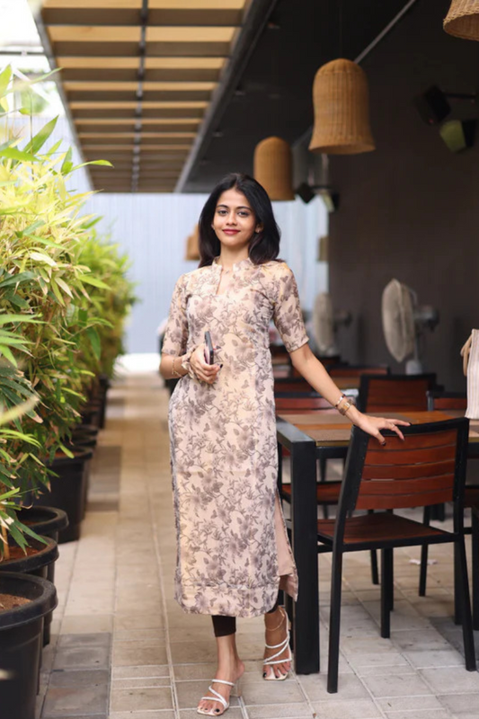 Golden Sway Kurti
