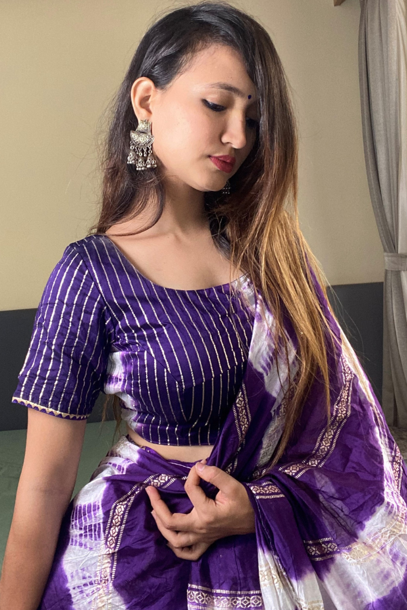 Ready to Wear Silk Saree with Blouse Piece