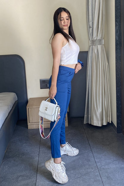 Royal Blue Ponte Pant
