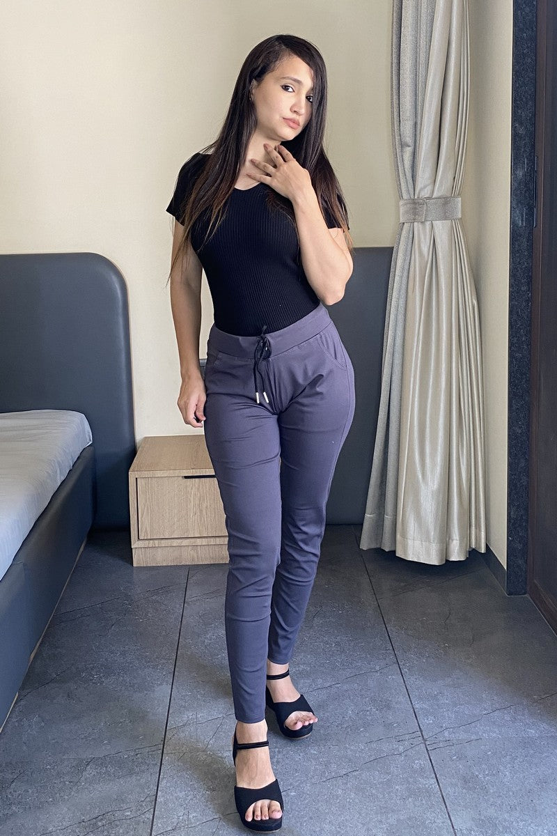 Night Fit Gray Tensil Track Pant