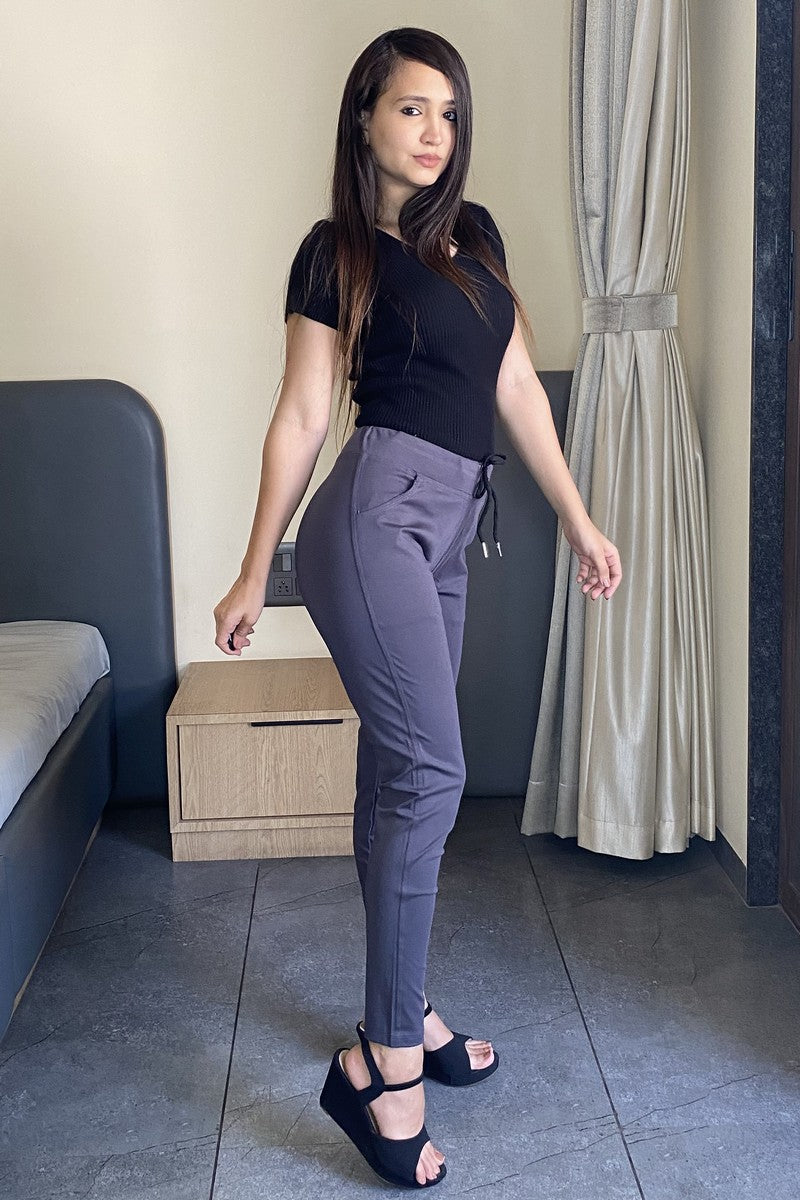 Night Fit Gray Tensil Track Pant
