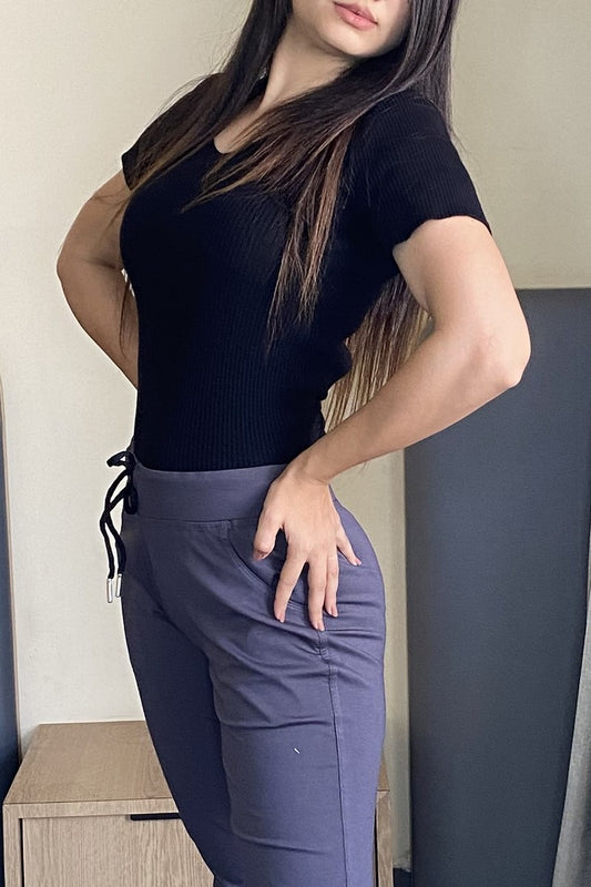 Night Fit Gray Tensil Track Pant
