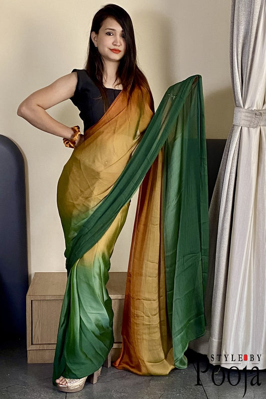 One Minute Ready to Wear Important Saree