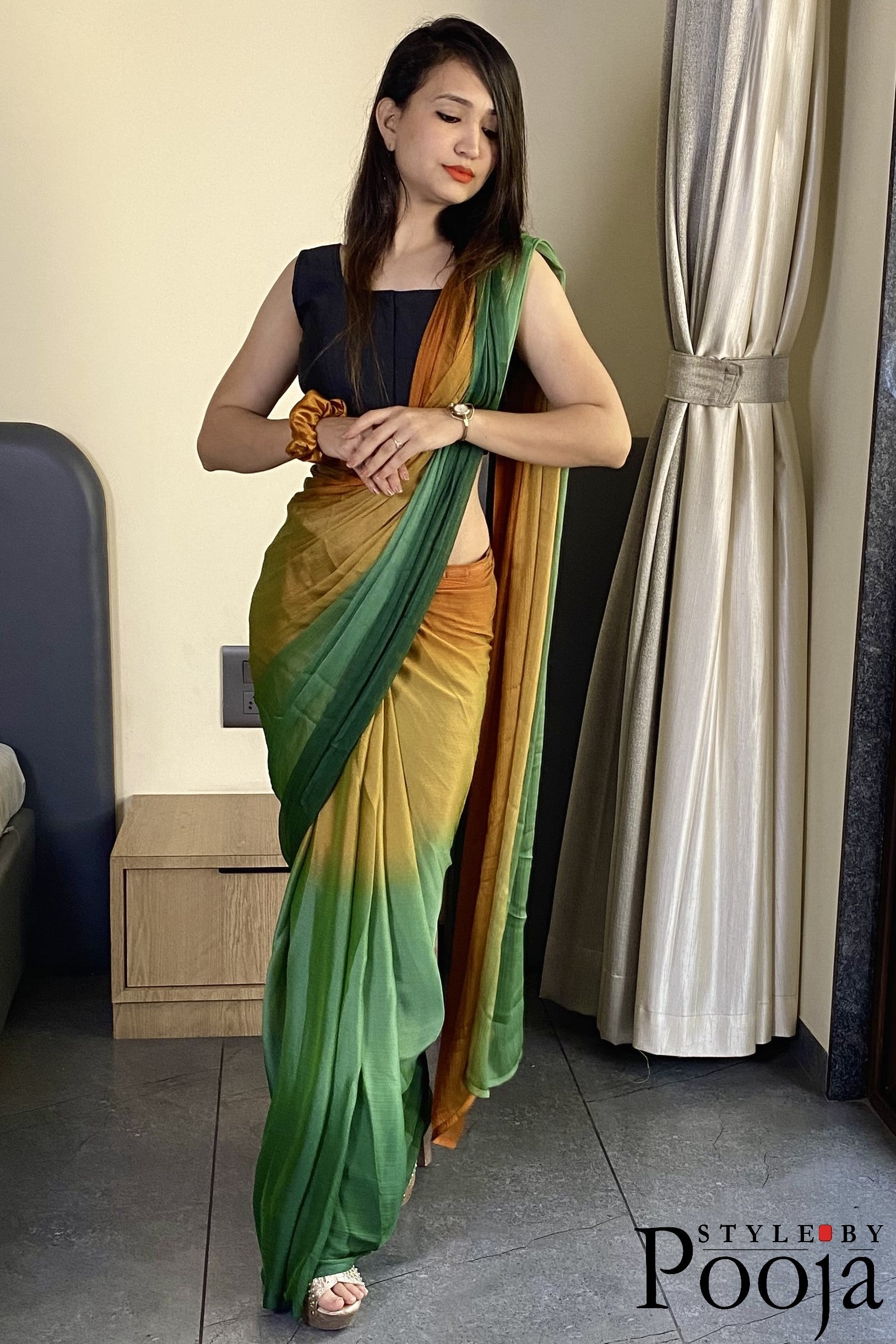One Minute Ready to Wear Important Saree