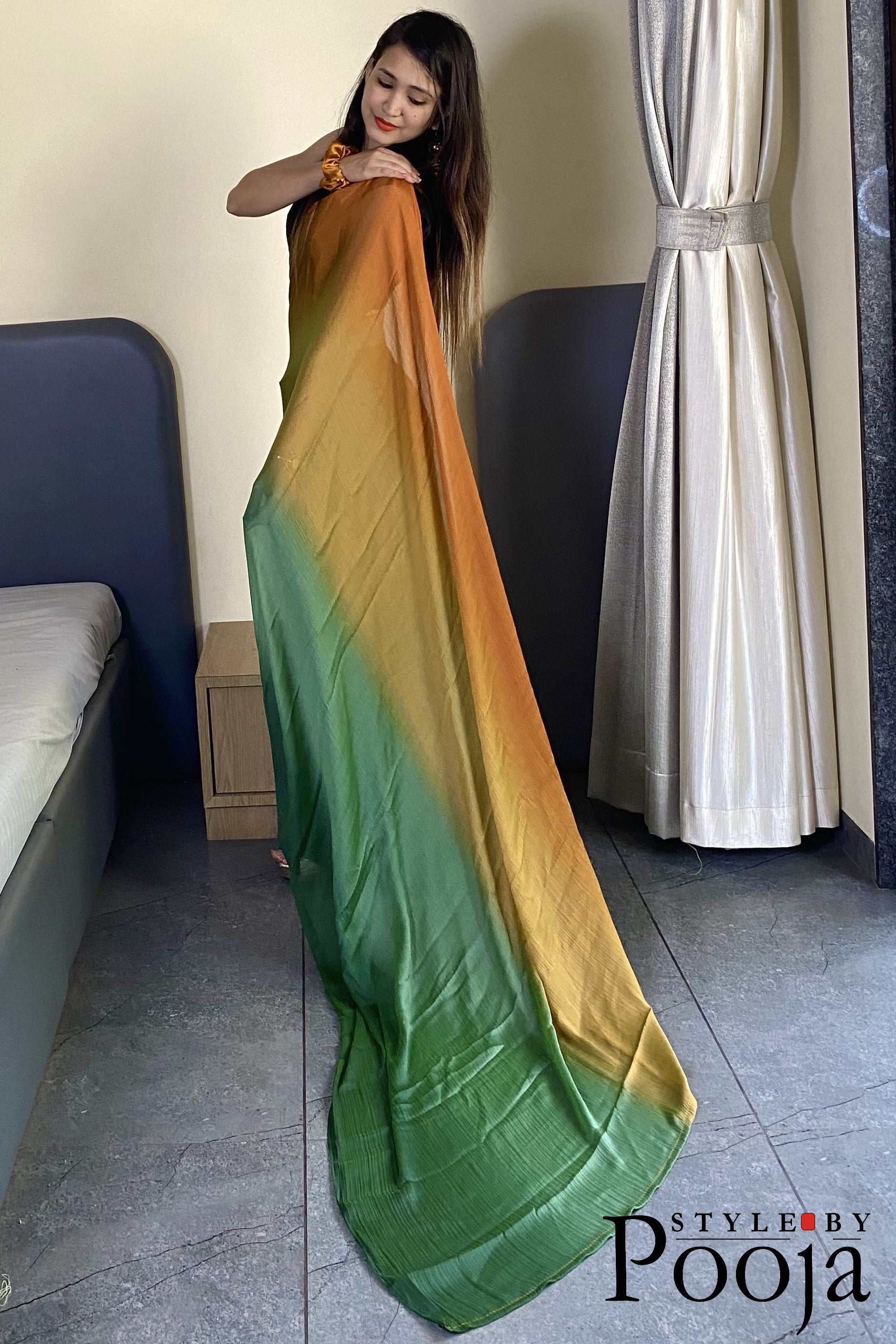 One Minute Ready to Wear Important Saree