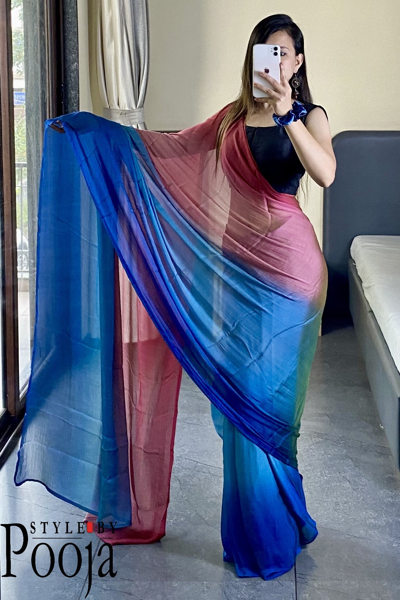 One Minute Ready to Wear Important Saree