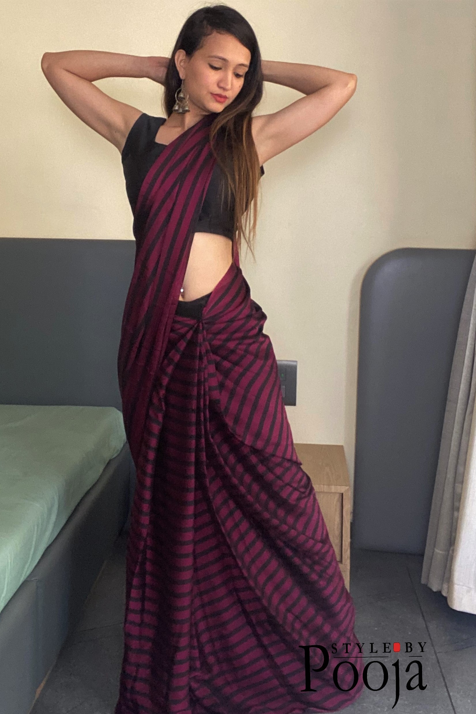 One Minute Ready to Wear Important Saree