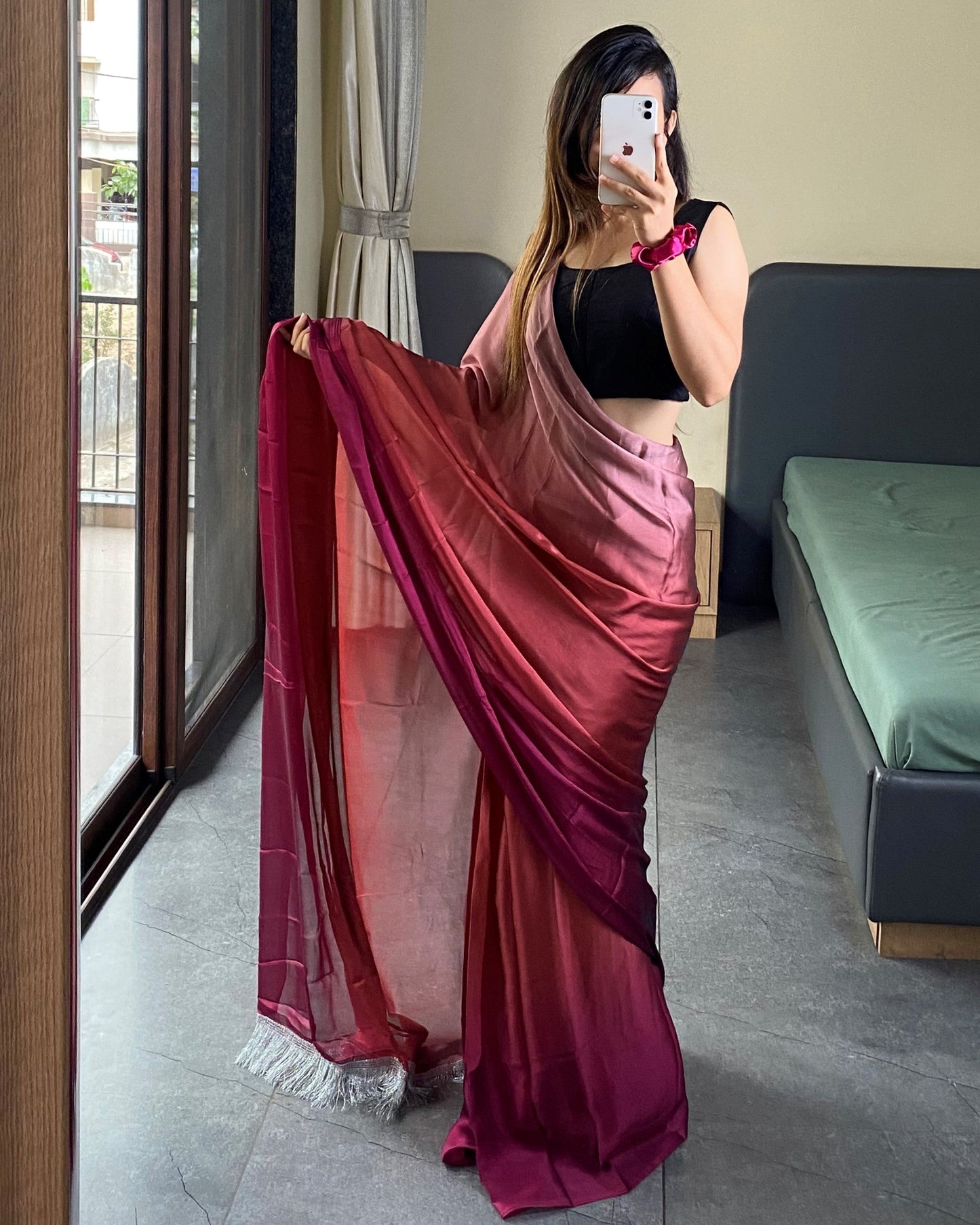 One Minute Ready to Wear Important Saree