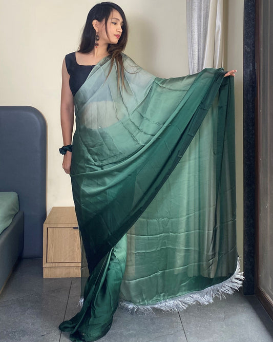One Minute Ready to Wear Important Saree