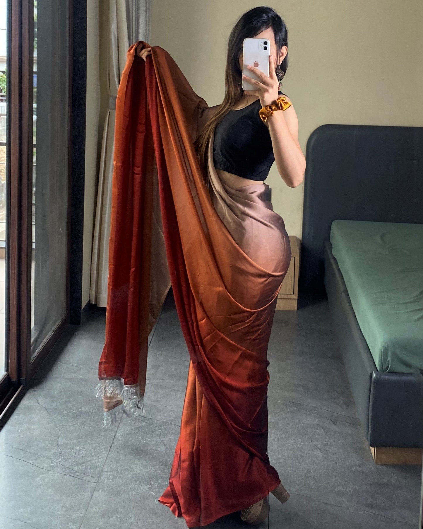 One Minute Ready to Wear Important Saree